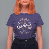 Funny 50th Birthday T Shirt For Women Official Member Of The Old Ball Clubs Gen X - Wonder Print Shop