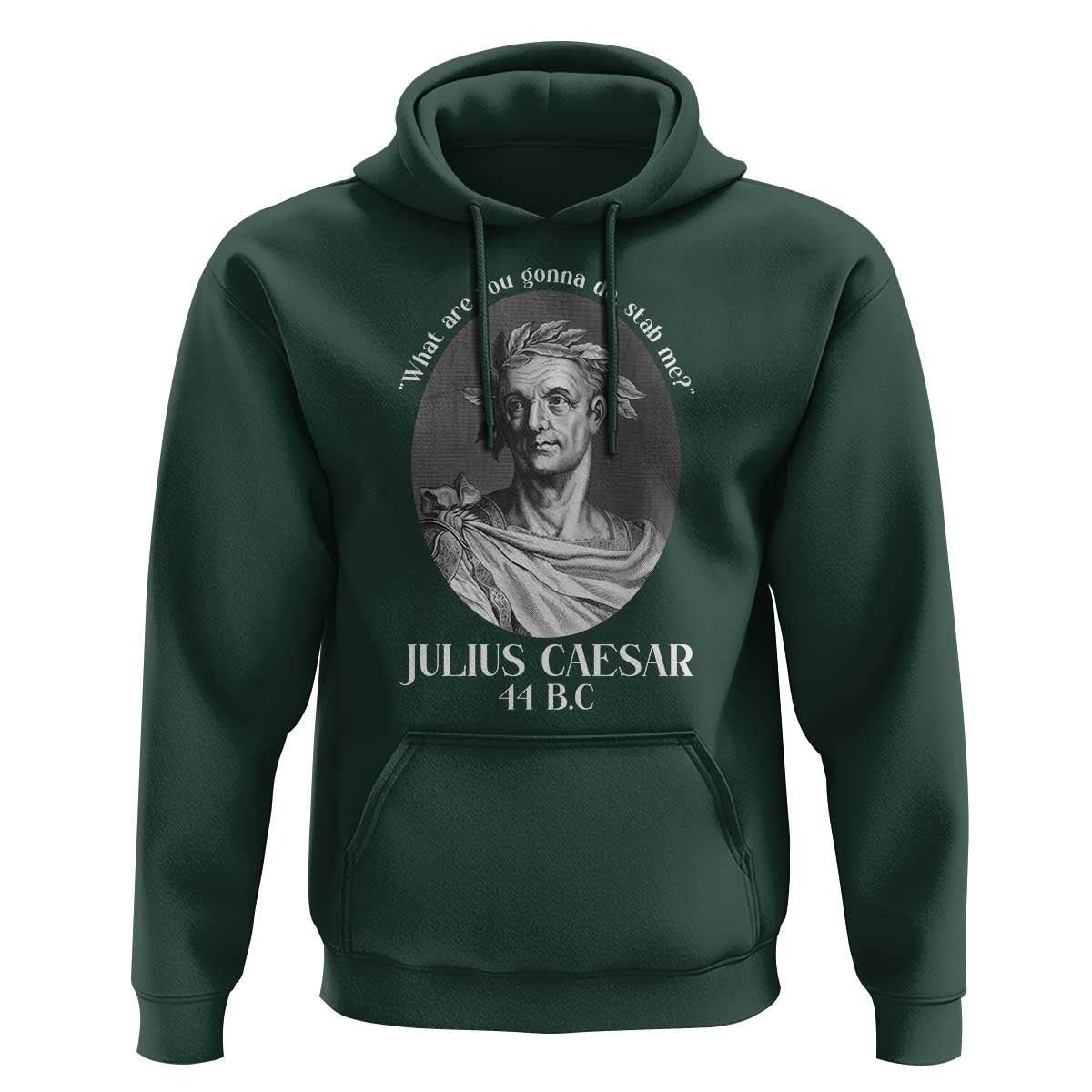 Funny Julius Caesar Hoodie What Are You Gonna Do Stab Me Roman History - Wonder Print Shop