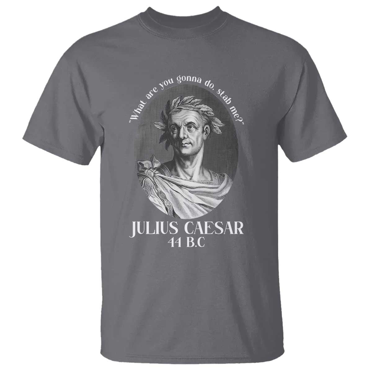 Funny Julius Caesar T Shirt What Are You Gonna Do Stab Me Roman History - Wonder Print Shop