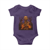 Funny Halloween Zombie Tung Tung Sahur Baby Onesie Italian Brainrot Meme - Wonder Print Shop