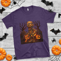Funny Halloween Zombie Tung Tung Sahur T Shirt Italian Brainrot Meme - Wonder Print Shop