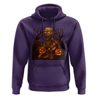 Funny Halloween Zombie Tung Tung Sahur Hoodie Italian Brainrot Meme - Wonder Print Shop