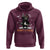Funny Spooky And Feral Raccon Halloween Hoodie Racoon Lover - Wonder Print Shop