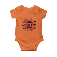 Funny Halloween Bat Shit Crazy Baby Onesie Horror Spider Web - Wonder Print Shop