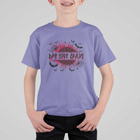 Funny Halloween Bat Shit Crazy T Shirt For Kid Horror Spider Web - Wonder Print Shop