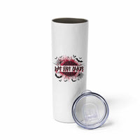 Funny Halloween Bat Shit Crazy Skinny Tumbler Horror Spider Web - Wonder Print Shop