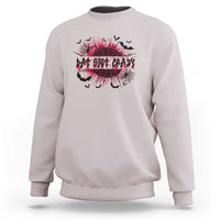 Funny Halloween Bat Shit Crazy Sweatshirt Horror Spider Web - Wonder Print Shop