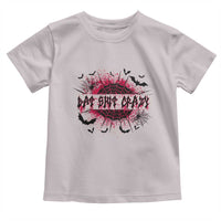 Funny Halloween Bat Shit Crazy Toddler T Shirt Horror Spider Web - Wonder Print Shop