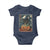 Funny Spooky Black Cat Eating Ramen Kawaii Japanese Halloween Baby Onesie - Wonder Print Shop