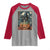 Funny Spooky Black Cat Eating Ramen Kawaii Japanese Halloween Raglan Shirt - Wonder Print Shop
