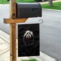 Funny Scary Face Ghost Hand Heart Sign Halloween Garden Flag - Wonder Print Shop