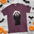 Funny Scary Face Ghost Hand Heart Sign Halloween T Shirt - Wonder Print Shop