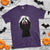 Funny Scary Face Ghost Hand Heart Sign Halloween T Shirt - Wonder Print Shop