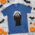 Funny Scary Face Ghost Hand Heart Sign Halloween T Shirt - Wonder Print Shop