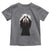 Funny Scary Face Ghost Hand Heart Sign Halloween Toddler T Shirt - Wonder Print Shop