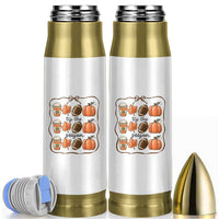 Tis The Season Fall Thanksgiving Bullet Tumbler American Football Pumpkin - Wonder Print Shop