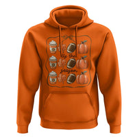 Tis The Season Fall Thanksgiving Hoodie American Football Pumpkin - Wonder Print Shop