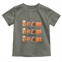 Tis The Season Fall Thanksgiving Toddler T Shirt American Football Pumpkin - Wonder Print Shop