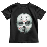 Halloween Jason Hockey Mask Friday 13th Slasher Toddler T Shirt - Wonder Print Shop