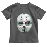 Halloween Jason Hockey Mask Friday 13th Slasher Toddler T Shirt - Wonder Print Shop