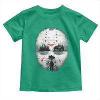 Halloween Jason Hockey Mask Friday 13th Slasher Toddler T Shirt - Wonder Print Shop
