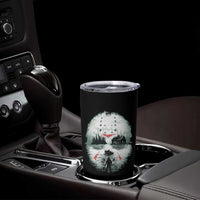 Halloween Jason Hockey Mask Friday 13th Slasher Tumbler Cup - Wonder Print Shop