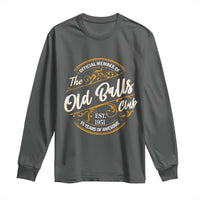 75th Birthday Est 1951 Long Sleeve Shirt Official Member Of The Old Ball Clubs