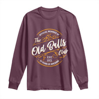 75th Birthday Est 1951 Long Sleeve Shirt Official Member Of The Old Ball Clubs