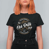 75th Birthday Est 1951 T Shirt For Women Official Member Of The Old Ball Clubs
