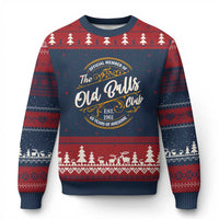 65th Birthday Est 1961 Ugly Christmas Sweater Official Member Of The Old Ball Clubs