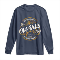 90th Birthday Est 1936 Long Sleeve Shirt Official Member Of The Old Ball Clubs