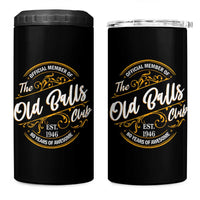 80th Birthday Est 1946 4 in 1 Can Cooler Tumbler Official Member Of The Old Ball Clubs