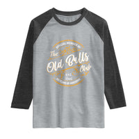 80th Birthday Est 1946 Raglan Shirt Official Member Of The Old Ball Clubs
