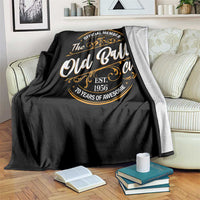 70th Birthday Est 1956 Throw Blanket Official Member Of The Old Ball Clubs