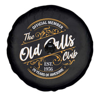 70th Birthday Est 1956 Spare Tire Cover Official Member Of The Old Ball Clubs