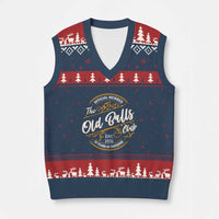 70th Birthday Est 1956 V-Neck Knit Sweater Vest Official Member Of The Old Ball Clubs