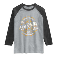 70th Birthday Est 1956 Raglan Shirt Official Member Of The Old Ball Clubs
