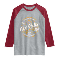 70th Birthday Est 1956 Raglan Shirt Official Member Of The Old Ball Clubs