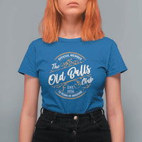 70th Birthday Est 1956 T Shirt For Women Official Member Of The Old Ball Clubs