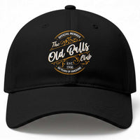 60th Birthday Est 1966 Baseball Cap Official Member Of The Old Ball Clubs