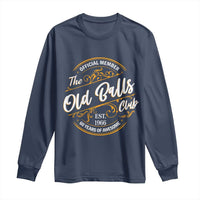 60th Birthday Est 1966 Long Sleeve Shirt Official Member Of The Old Ball Clubs