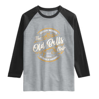 60th Birthday Est 1966 Raglan Shirt Official Member Of The Old Ball Clubs