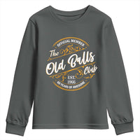 60th Birthday Est 1966 Youth Sweatshirt Official Member Of The Old Ball Clubs
