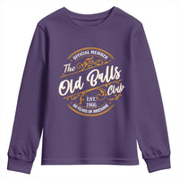 60th Birthday Est 1966 Youth Sweatshirt Official Member Of The Old Ball Clubs