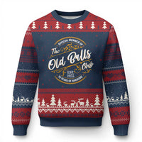 Funny 70th Birthday Ugly Christmas Sweater Official Member Of The Old Ball Clubs Baby Boomers - Wonder Print Shop