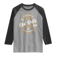 Funny 60th Birthday Raglan Shirt Official Member Of The Old Ball Clubs Gen X - Wonder Print Shop