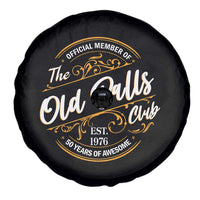 Funny 50th Birthday Spare Tire Cover Official Member Of The Old Ball Clubs Gen X EST 1976 - Wonder Print Shop