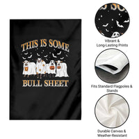 Funny Halloween Garden Flag This Is Some Bull Sheet Farm Cow Bat - Wonder Print Shop