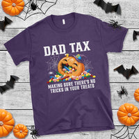 Halloween Dad T Shirt Dad Tax Making Sure There's No Tricks In Your Treats Candy - Wonder Print Shop