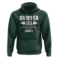 Halloween Dad Hoodie Dadcula Tax Portion Of Kids Candy Vampire
